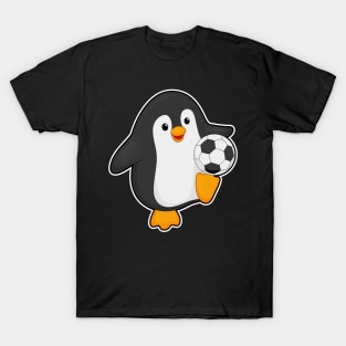 Penguin Soccer player Soccer ball T-Shirt